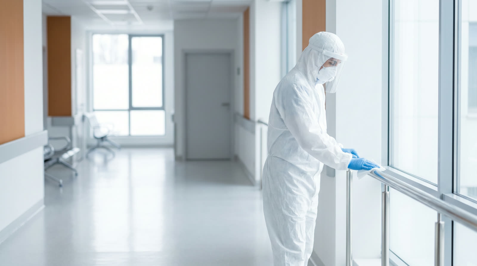 Gesundheitswesen, Hygienereinigung in Kliniken und Pflege