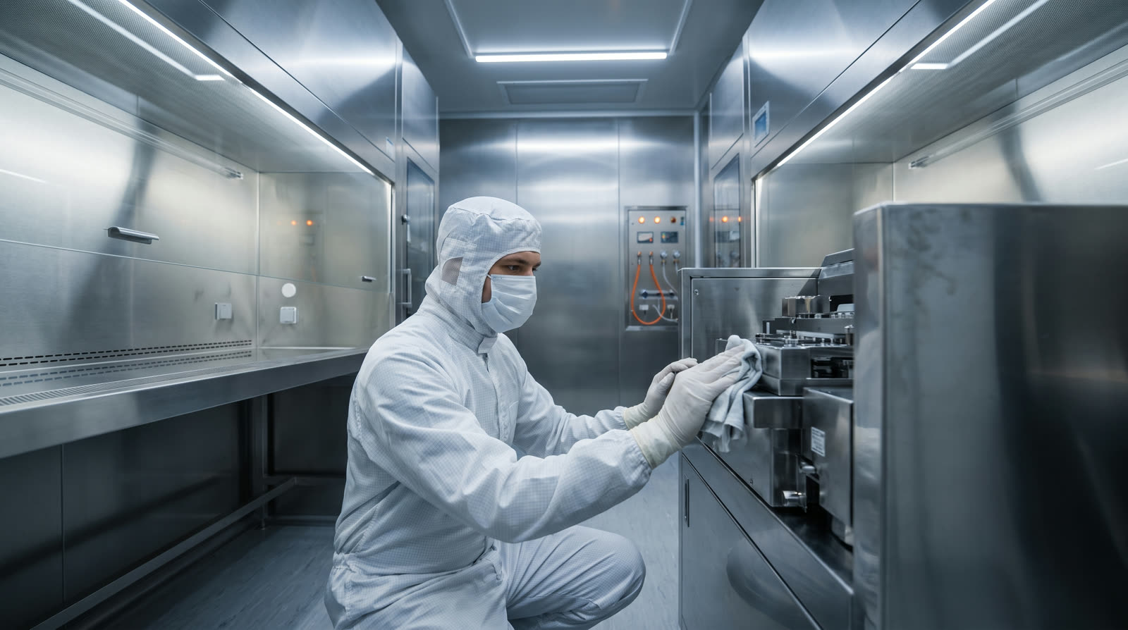 Spezialobjekte, Reinraum-, Hightech- und Großküchenreinigung